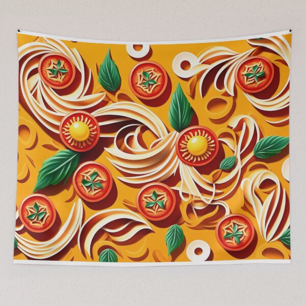 Item preview, Napolitan Pasta Pattern designed and sold by AtelierNethys.