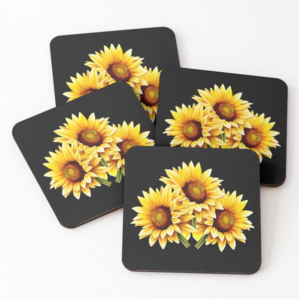 Item preview, Yellow Sunflower Watercolors Positivity Art Summer Floral designed and sold by alenaz.