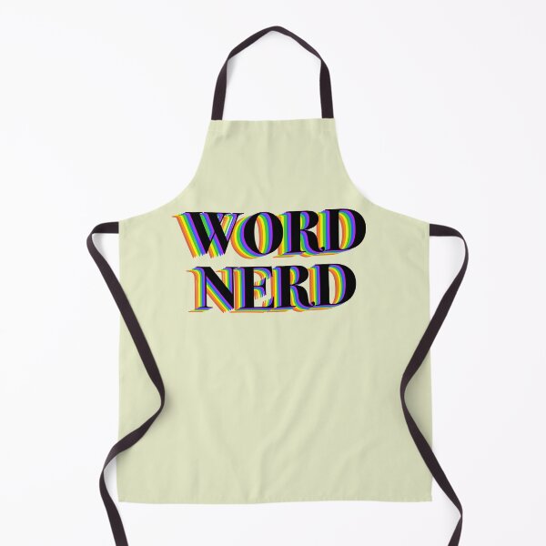 Item preview, Word Nerd - Grammar Funny designed and sold by Hair-brained Haberdasher.