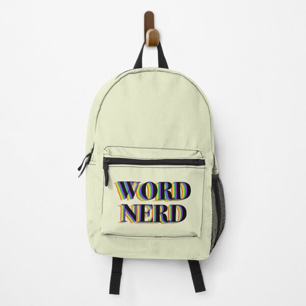 Item preview, Word Nerd - Grammar Funny designed and sold by Hair-brained Haberdasher.