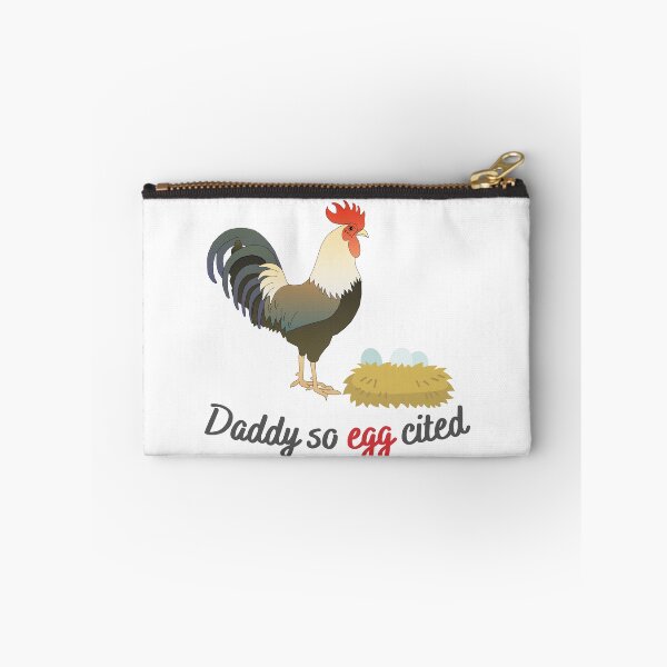 Item preview, Daddy so eggcited happy rooster with eggs designed and sold by Lady-Frost.