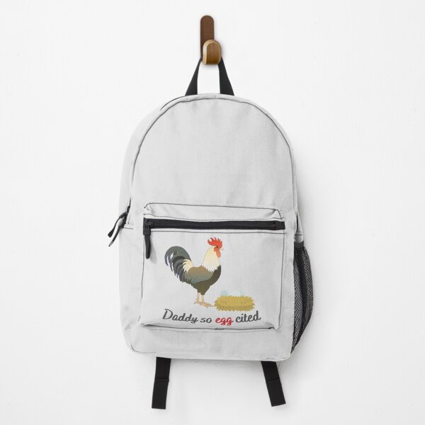 Item preview, Daddy so eggcited happy rooster with eggs designed and sold by Lady-Frost.