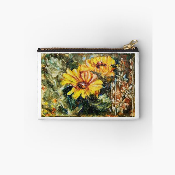 Item preview, Sunflower original Artwork with ornament designed and sold by BeeTartprints.