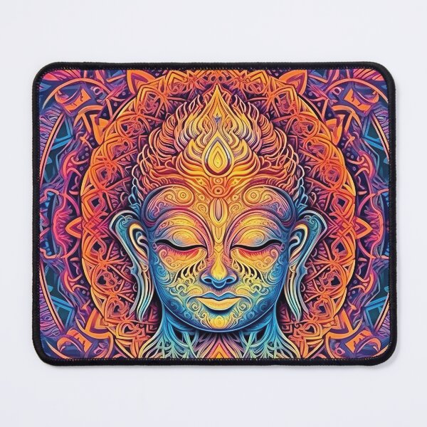 Item preview, Buddha Neon Mandala designed and sold by mark ashkenazi.