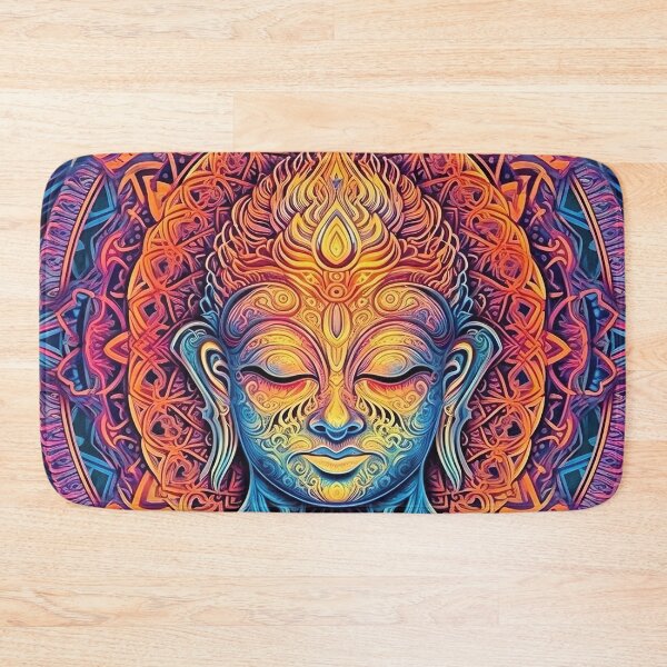 Item preview, Buddha Neon Mandala designed and sold by mark ashkenazi.