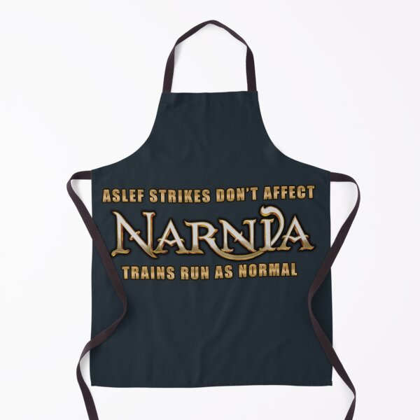 Item preview, ASLEF Strikes Don't Affect Narnia designed and sold by Fanarchist.