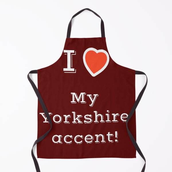 Item preview, I Heart My Yorkshire Accent designed and sold by taiche.
