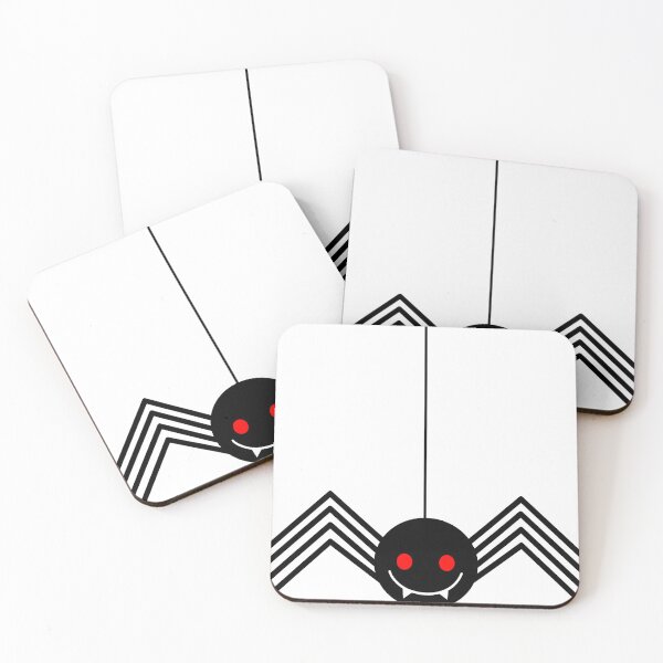 Item preview, red eyed black spider smilling designed and sold by AlekGrant12.