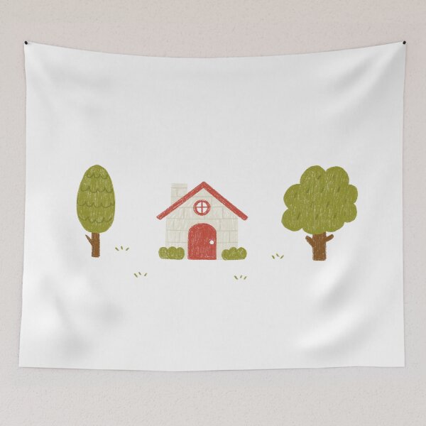 Item preview, Little Red House designed and sold by moonimoony.
