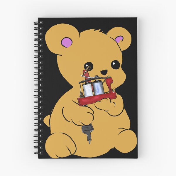 Item preview, Kawaii Teddy Bear with a bulldog Tattoo machine  designed and sold by SilentlyRob668.
