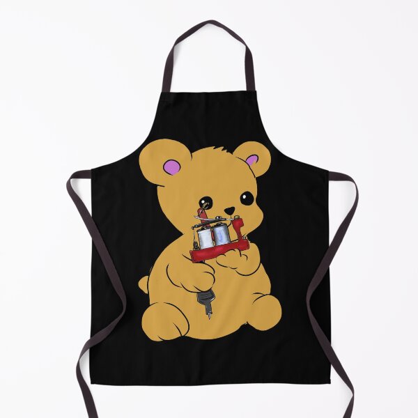 Item preview, Kawaii Teddy Bear with a bulldog Tattoo machine designed and sold by SilentlyRob668.