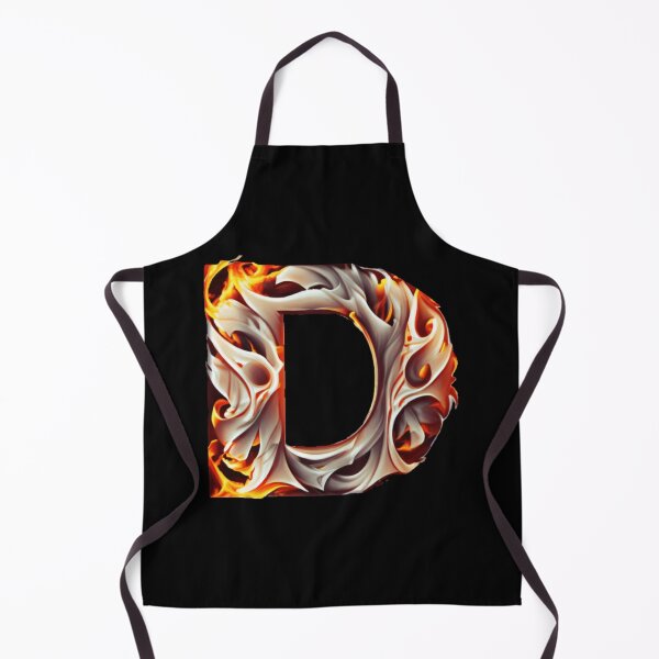 Item preview, Letra < D > Estilo Fuego designed and sold by ImgByLili.
