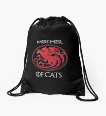 Mother of Cats Drawstring Bag