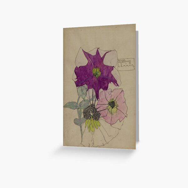 Artikel-Vorschau von Charles Rennie Mackintosh Petunia, Walberswick, designt und verkauft von NouveauEra.