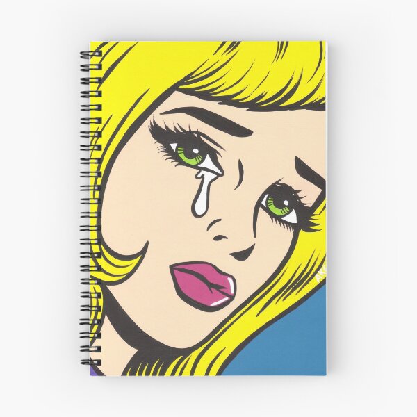 Item preview, Blonde Crying Comic Girl designed and sold by turddemon.
