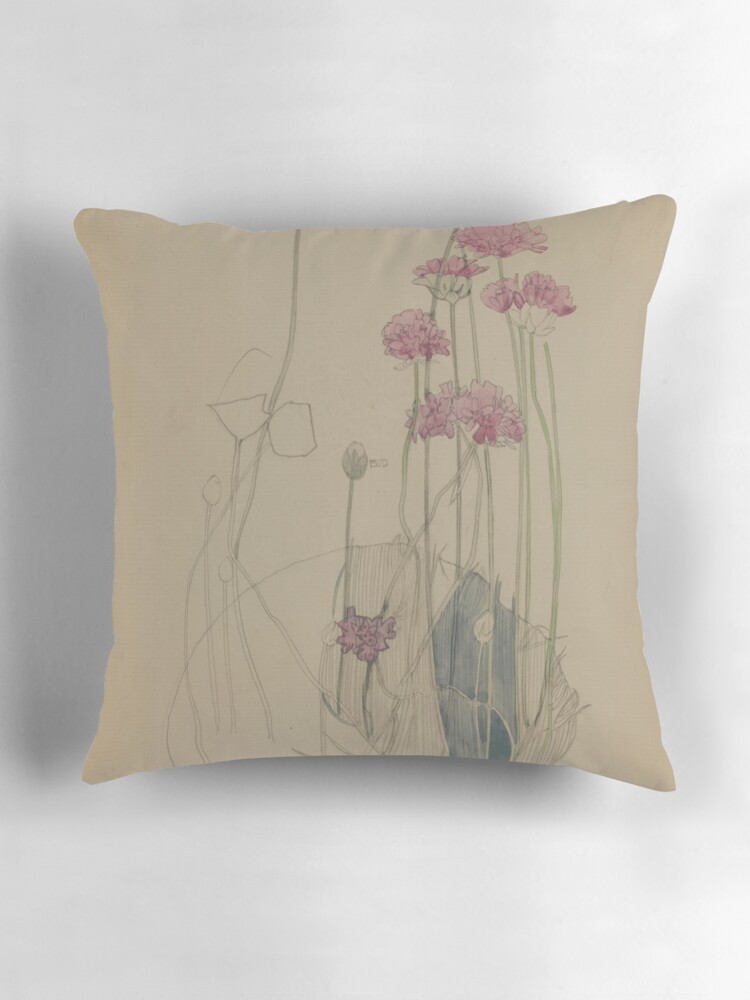 Charles Rennie Mackintosh, Sea Pink, flower, art nouveau