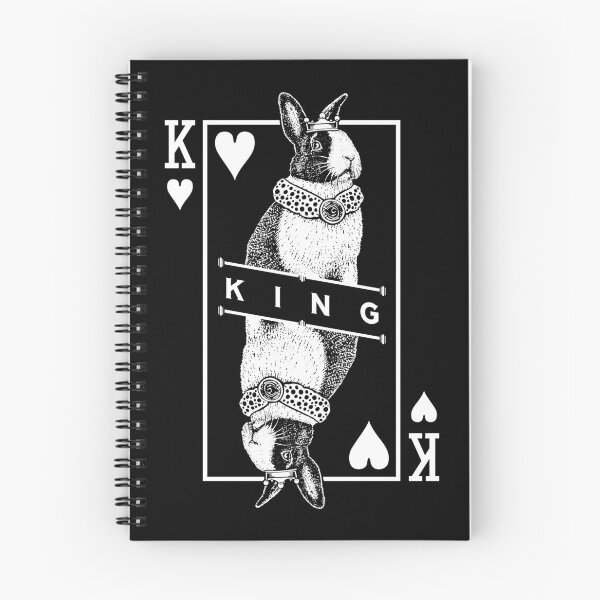 Item preview, Dutch Bunny Rabbit King Of Hearts Funny Pet Pop Art designed and sold by GrandeDuc.