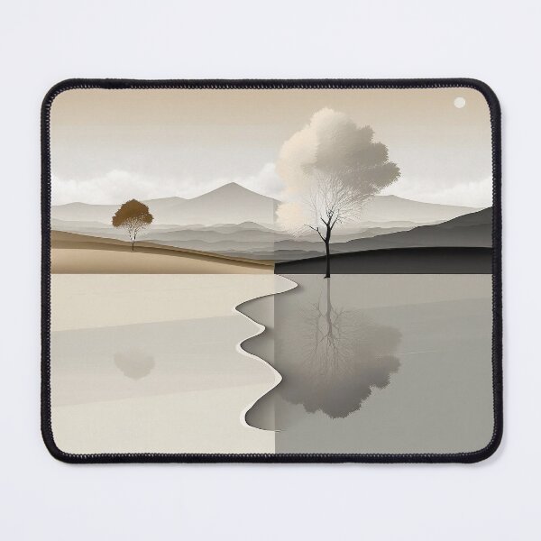 Item preview, Minimalist landscape art design designed and sold by Feluceo.