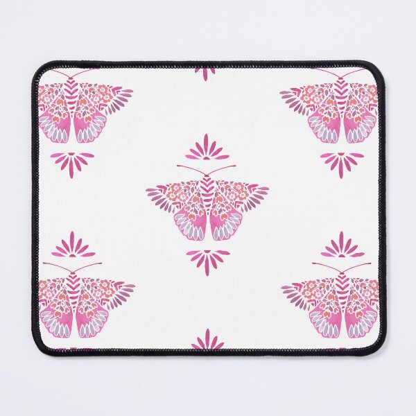 Item preview, Boho Floral Moth Design Magenta Sunset designed and sold by WildFlowerWC.