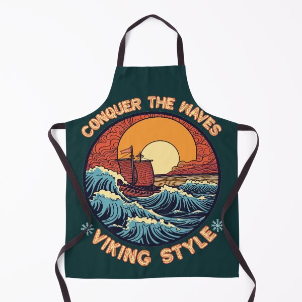 Item preview, Conquer the waves Viking style designed and sold by SidTastic .