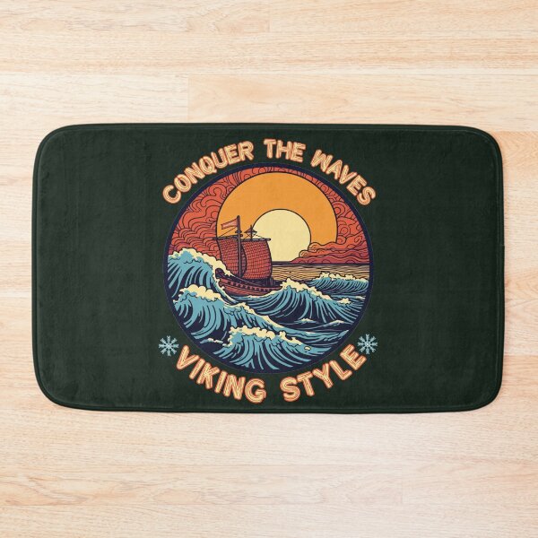 Item preview, Conquer the waves Viking style designed and sold by SidTastic .