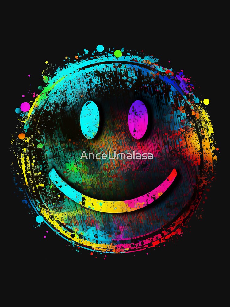 Thumbnail 7 of 7, Classic T-Shirt, Rave Techno Acid Festival Smiley designed and sold by AnceUmalasa.