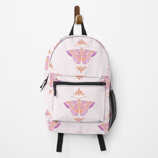 Item preview, Boho Floral Moth Design Purple Sunset designed and sold by WildFlowerWC.