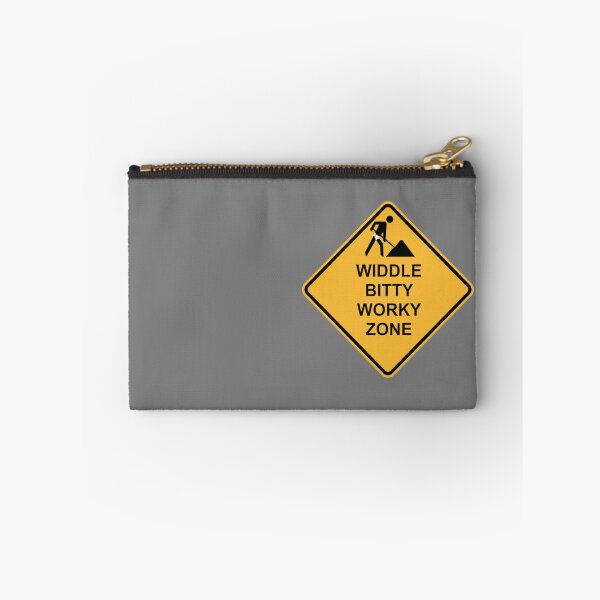 Item preview, Under Construction - Diapered Road Worker Baby Talk Street Sign designed and sold by roselikething.