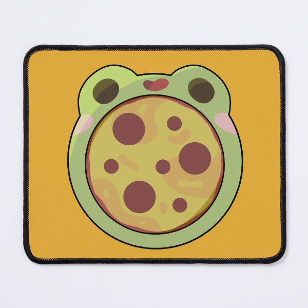 Item preview, Pepperoni Frog Pizza designed and sold by JuiceBoxFrogs.