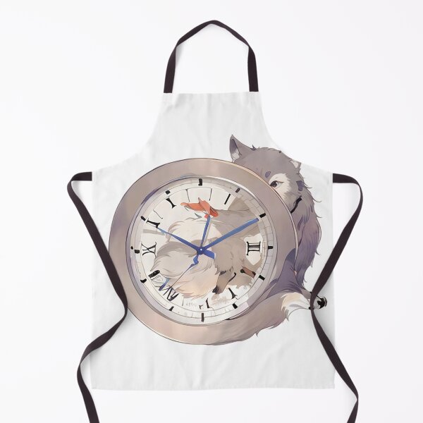 Item preview, Colorful wolf with flowers designed and sold by Lychee Design.
