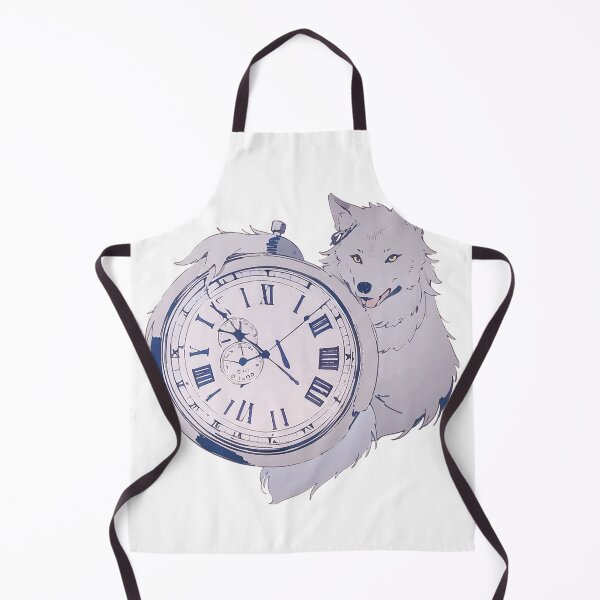 Item preview, Colorful wolf with flowers designed and sold by Lychee Design.