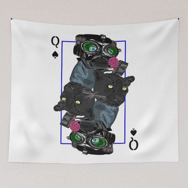 Item preview, Queen of spades designed and sold by m-yoga-store.