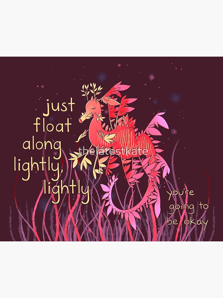 "Just Float Along Lightly" Sea Dragon by thelatestkate