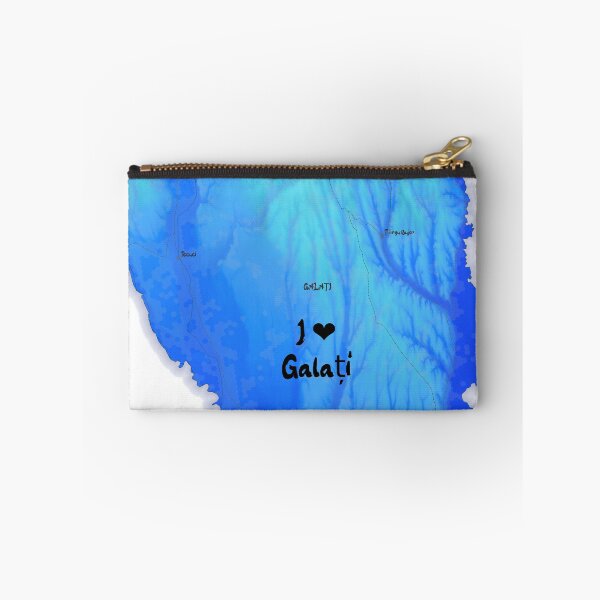 Item preview, Galați County Map, România 2 designed and sold by maptheclouds.