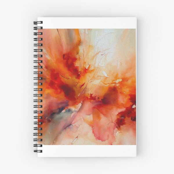 Item preview, Resumen de tinta naranja 5 designed and sold by Bold-Splash.