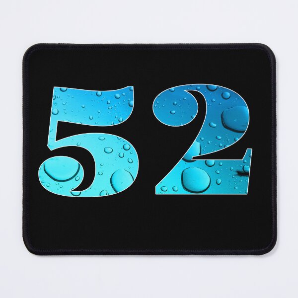 Item preview, Number 52 designed and sold by NumbersFort.