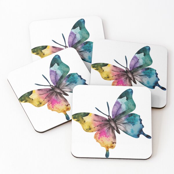 Item preview, Happy Colorful Butterfly Sticker Pack Sale designed and sold by AdiRemba.