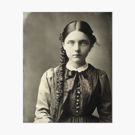 Vintage Victorian Photograph of a young Girl