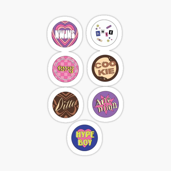 50pcs New Jeans Kpop Stickers for Water Bottles, Cool Singer Stickers for  Teens Girls, Trendy Korean Girl Group Stickers for Laptop Phone Case  Journal