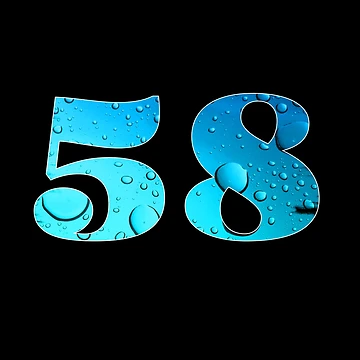 Artwork thumbnail, Number 58 by NumbersFort