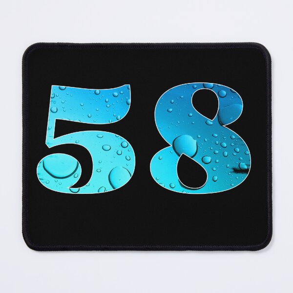 Item preview, Number 58 designed and sold by NumbersFort.