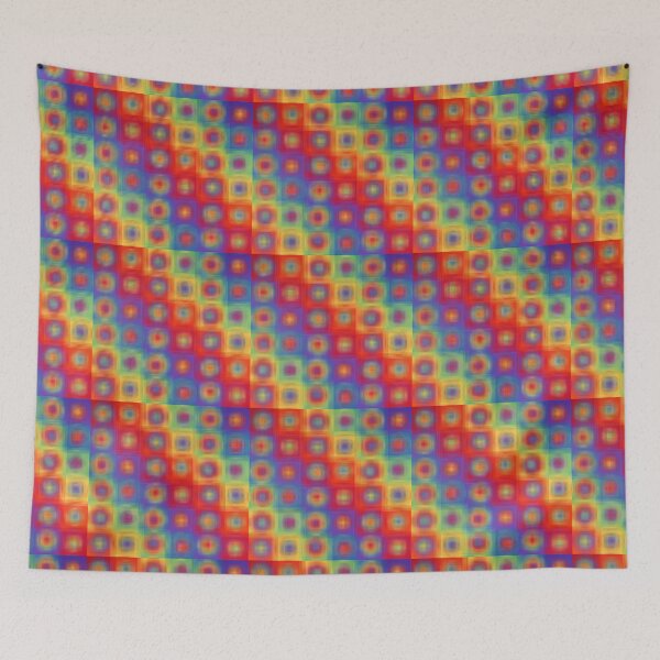 Item preview, Rainbow blurry check designed and sold by FortuneArts.