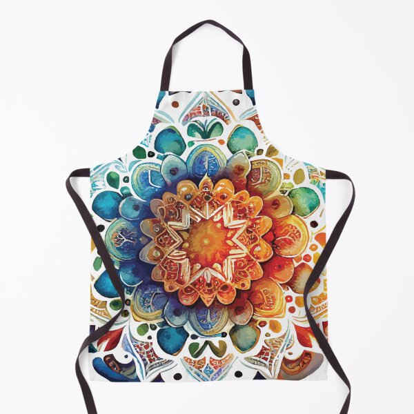 Item preview, A Boho Mandala in Earthy tones: Sacred Space Mandalas Collection designed and sold by GVRDesign.