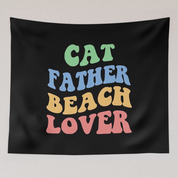 Item preview, Cat Father Beach Lover IV designed and sold by Lemon Pepper.