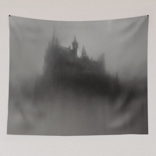 Item preview, Foggy Gothic Castle designed and sold by cr6zym1nd.