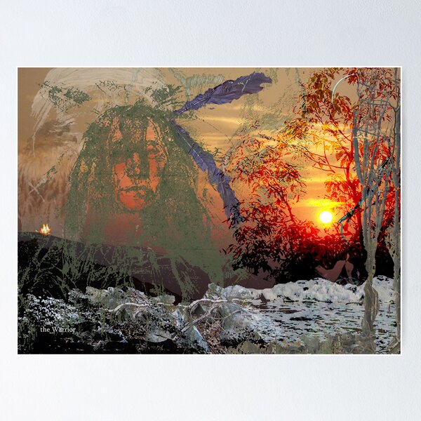 Item preview, the Sioux Warrior designed and sold by Maureen Bloesch.