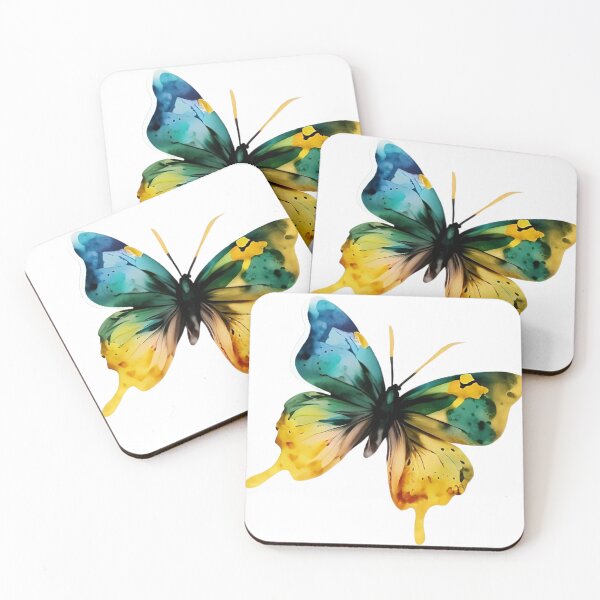 Item preview, Beautiful Yellow Butterfly Sticker Pack Sale designed and sold by AdiRemba.