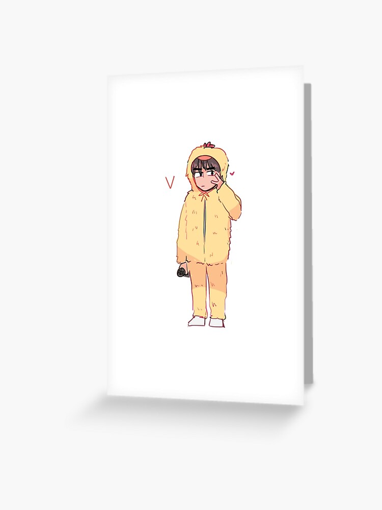 Bts 4th Muster Taehyung Greeting Card By Randomsplashes Redbubble