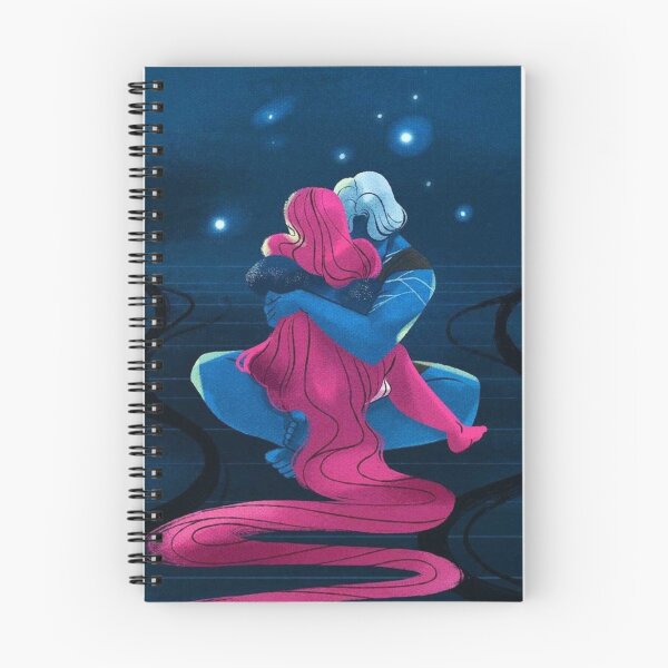 Aperçu de l'œuvre Persephone and Hades Lore Olympus Love créée et vendue par IchibiDesign.