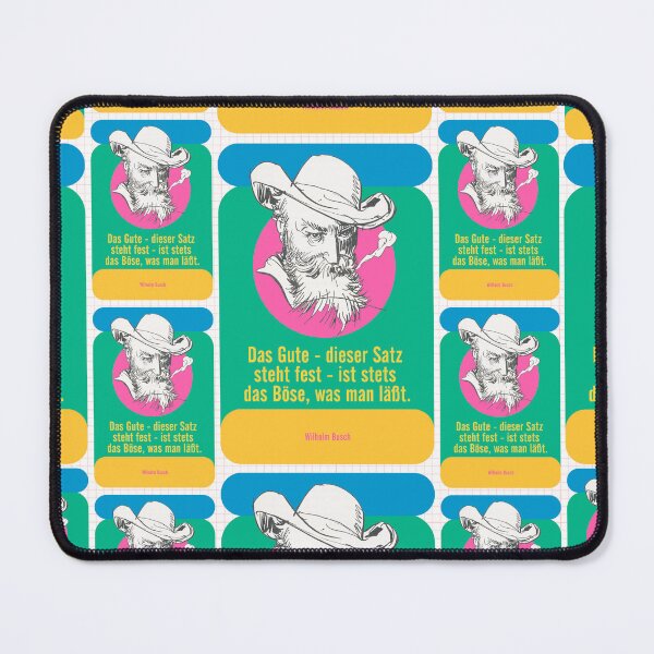 Item preview, Wilhelm Busch, Quote Wisdom designed and sold by Mauswohn.